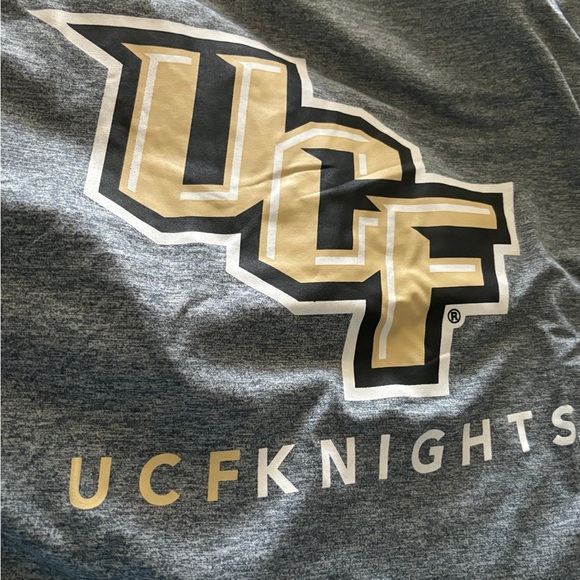 UCF Central Florida Knights Champion Men’s 2XL XXL Dri-Wick Grey Logo Shirt NWT - Picture 7 of 7